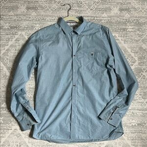 Never Been Worn Mens Ted Baker Light Blue Button-Down Shirt Size 4​